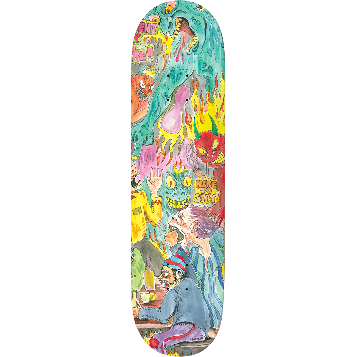 Baker Skateboards JF Here to Stay B2 8.25"