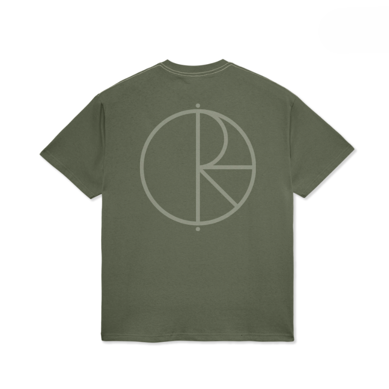 Polar Skate Co. Contrast Stroke Logo Moss Green