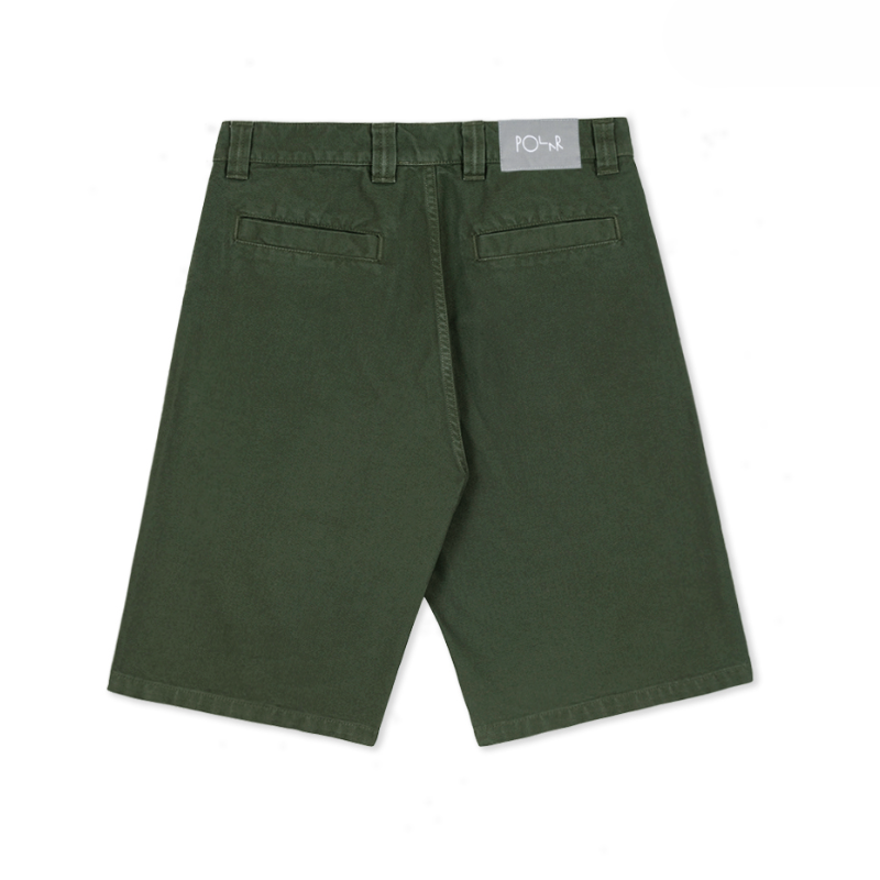 Polar Skate Co. 44! Shorts Canvas Grey Green