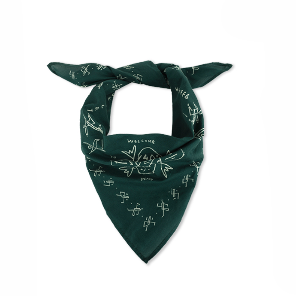 Polar Skate Co. Polar Bandana Dark Green