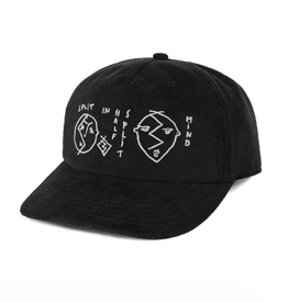 Polar Skate Co. James Cap Split In Half Black