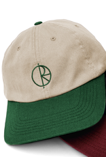 Polar Skate Co. Sai Cap Stroke Logo Ecru/Green