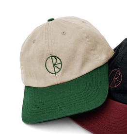 Polar Skate Co. Sai Cap Stroke Logo Ecru/Green