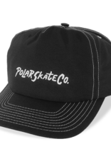 Polar Skate Co. Earl Cap Surf Logo Black