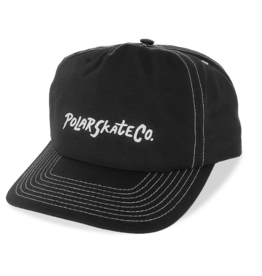 Polar Skate Co. Earl Cap Surf Logo Black