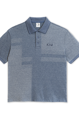 Polar Skate Co. Surf Polo Pique Heather Blue