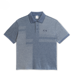 Polar Skate Co. Surf Polo Pique Heather Blue