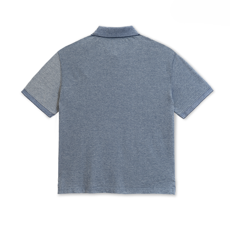 Polar Skate Co. Surf Polo Pique Heather Blue