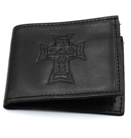 Dogtown Dogtown Vintage Cross Large Leather Billfold Wallet