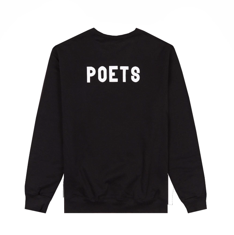 Poets World Famous Poets Champion Crew Black