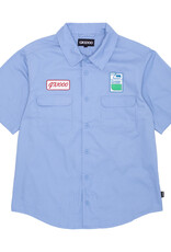GX1000 Fertilizer Button Down Shirt Light Blue
