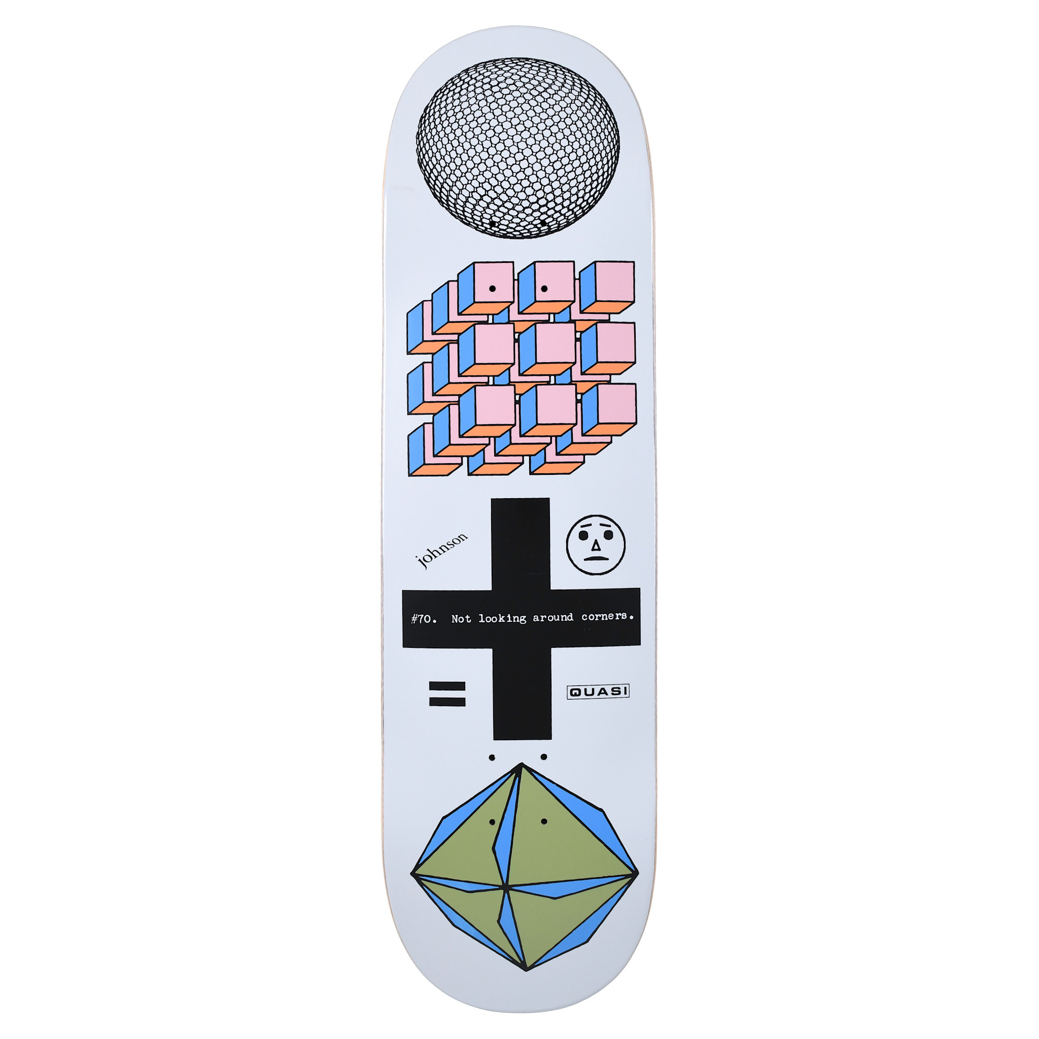 Quasi Skateboards Johnson 3DPO 8.625"