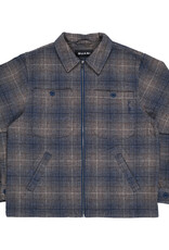 Quasi Skateboards Grain Full Zip Jacket Navy