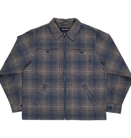 Quasi Skateboards Grain Full Zip Jacket Navy