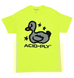 Quasi Skateboards Duck Tech Tee Safety Green
