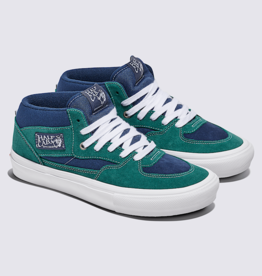 Vans Shoes Skate Half Cab Tartan Blue/Green/White