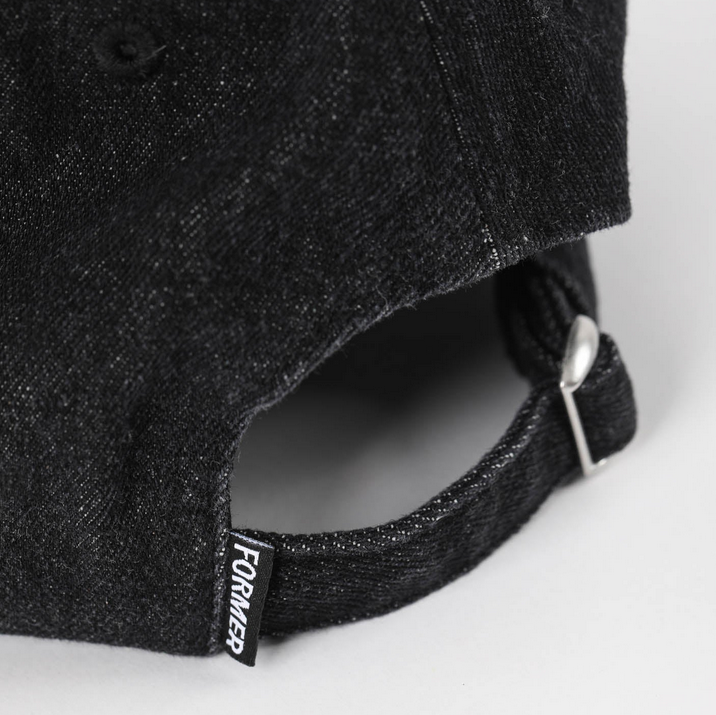 FORMER Complicrux Denim Cap Washed Black