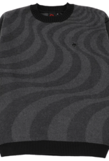 Spitfire Wheels Classic Swirl Jacquard Bighead Sweater Black/Grey