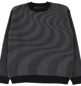 Spitfire Wheels Classic Swirl Jacquard Bighead Sweater Black/Grey