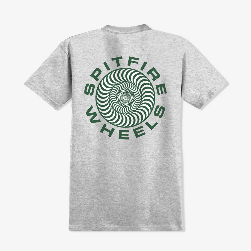 Spitfire Wheels Classic 87 Swirl Ash/Dark Green