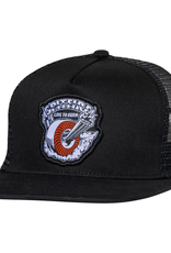 Spitfire Wheels Burnout Snapback Black
