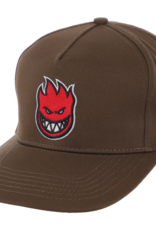 Spitfire Wheels Bighead Fill Snapback Brown/Red