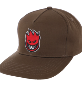 Spitfire Wheels Bighead Fill Snapback Brown/Red