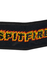 Spitfire Wheels Flames Script Bifold Wallet Black