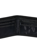 Spitfire Wheels Flames Script Bifold Wallet Black