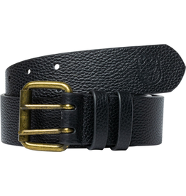 Spitfire Wheels Bighead Leather Belt Black L/XL