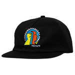 Krooked Mad Back Snapback Black