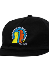 Krooked Mad Back Snapback Black