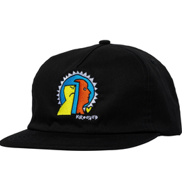 Krooked Mad Back Snapback Black