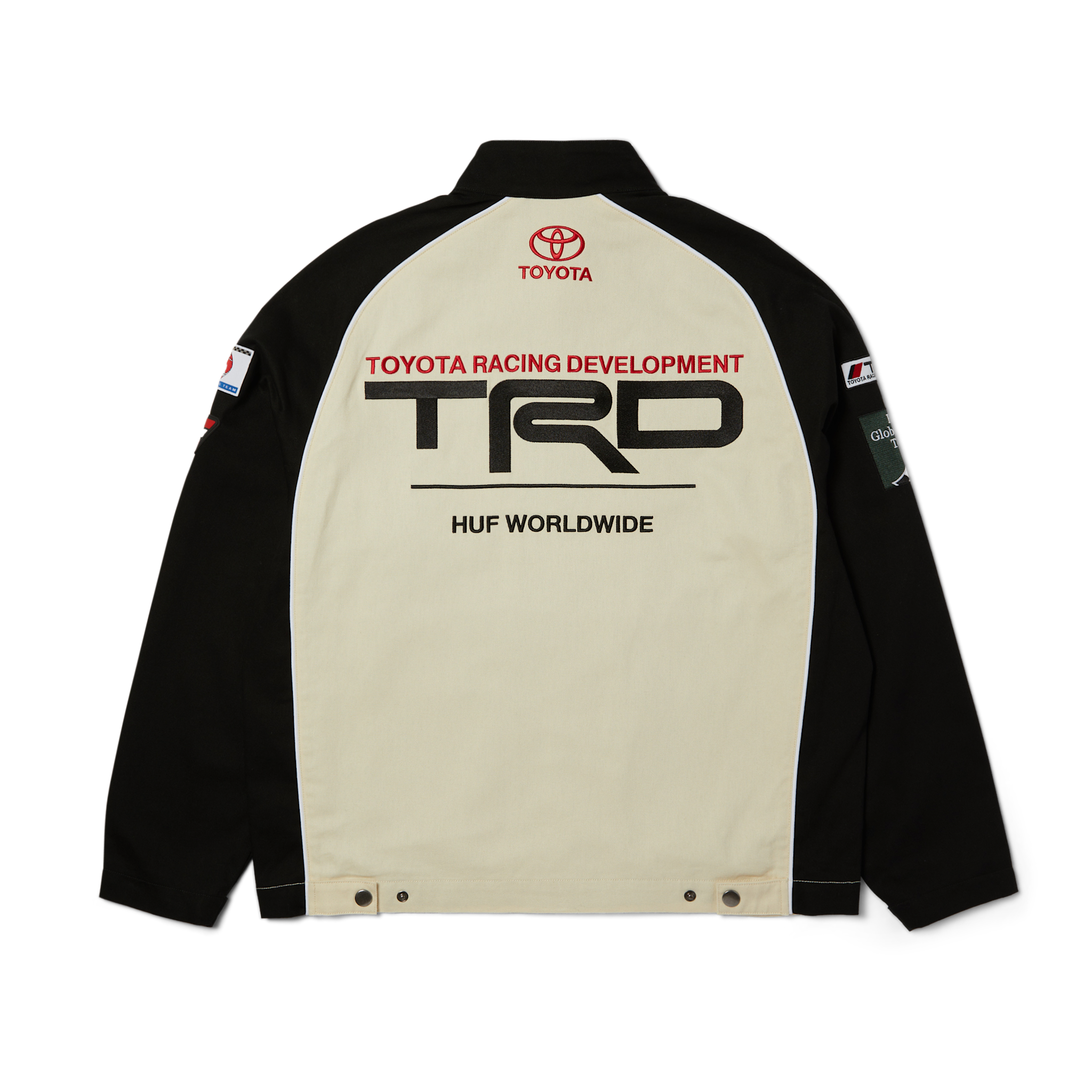 HUF Podium Racing Jacket White/Black