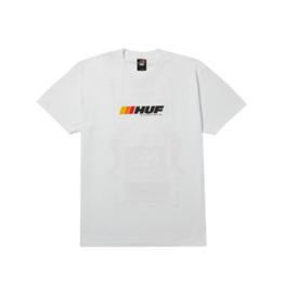 HUF Stickered White