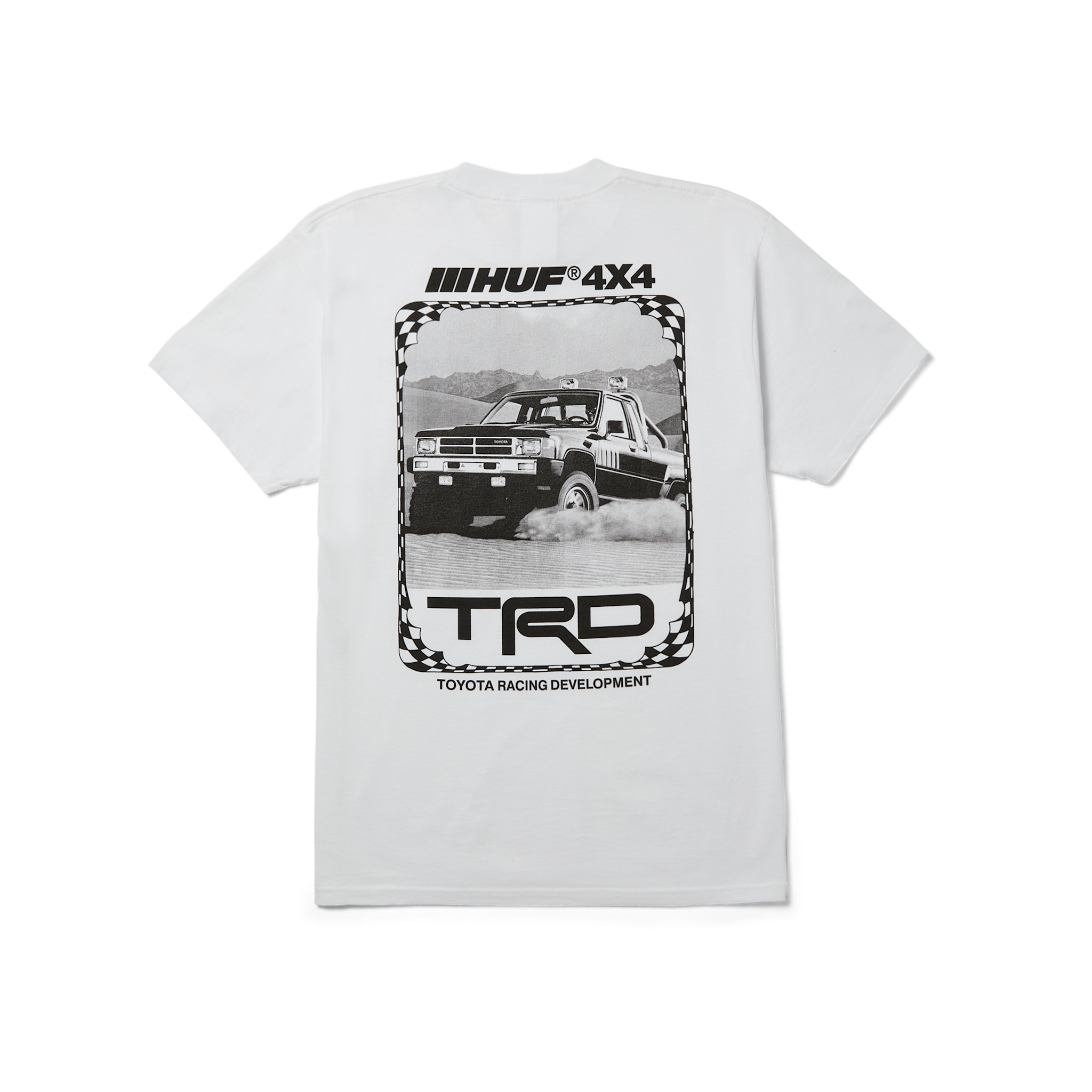 HUF Long Travel White