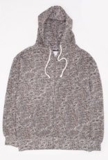Fucking Awesome Burnt Sticker Stamp Zipped Hoodie White
