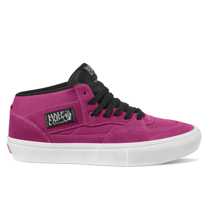Vans Shoes Skate Half Cab Hot Pink/White