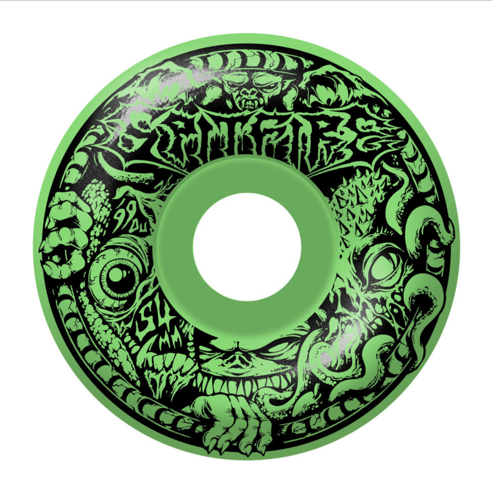 Spitfire Wheels Spitfire F4 99d Demongate Glow Radial Full 54mm