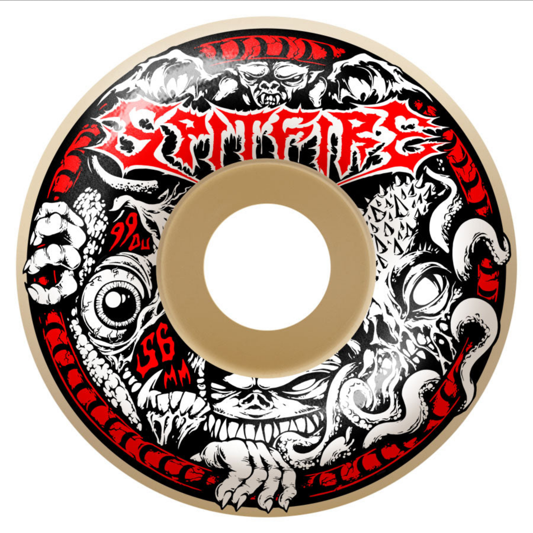 Spitfire Wheels Spitfire F4 99d Demongate Radial Full 56mm