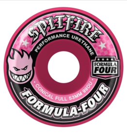 Spitfire Wheels Spitfire F4 99d Conical Full Pink 53mm
