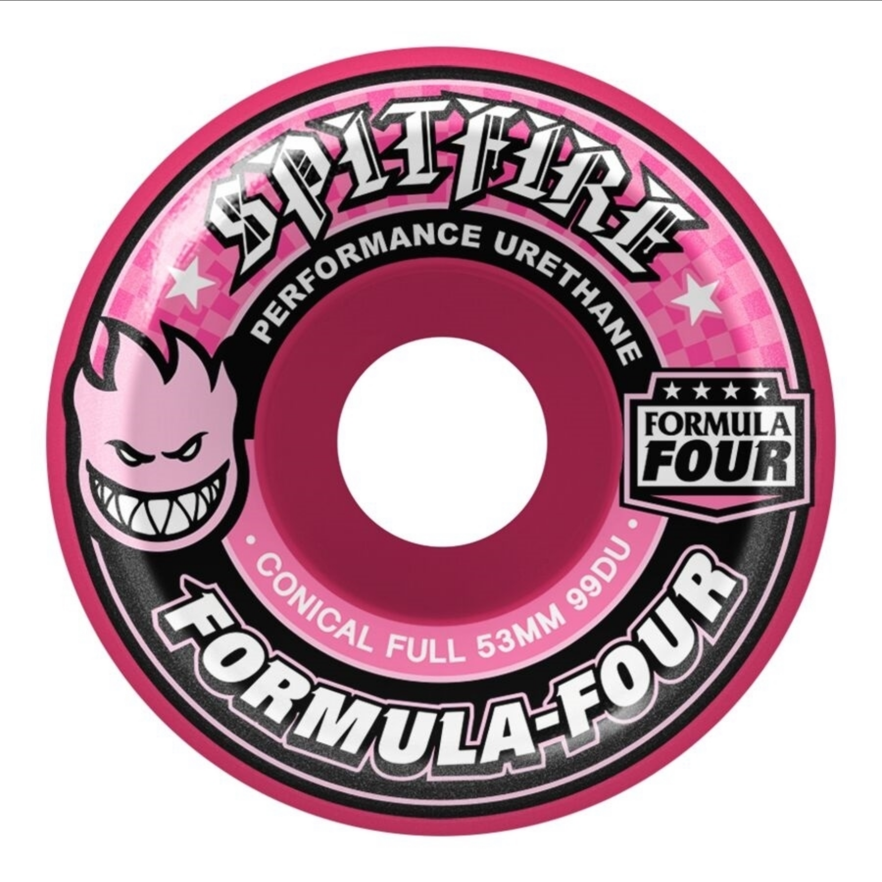 Spitfire Wheels Spitfire F4 99d Conical Full Pink 53mm