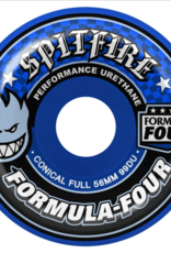 Spitfire Wheels Spitfire F4 99d Conical Full Blue 56mm