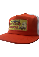 Heroin Certifried Orange Trucker Hat