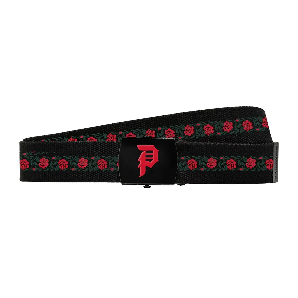 Primitive Riviera Web Belt Black