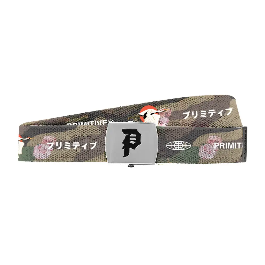 Primitive Osaka Web Belt Camo