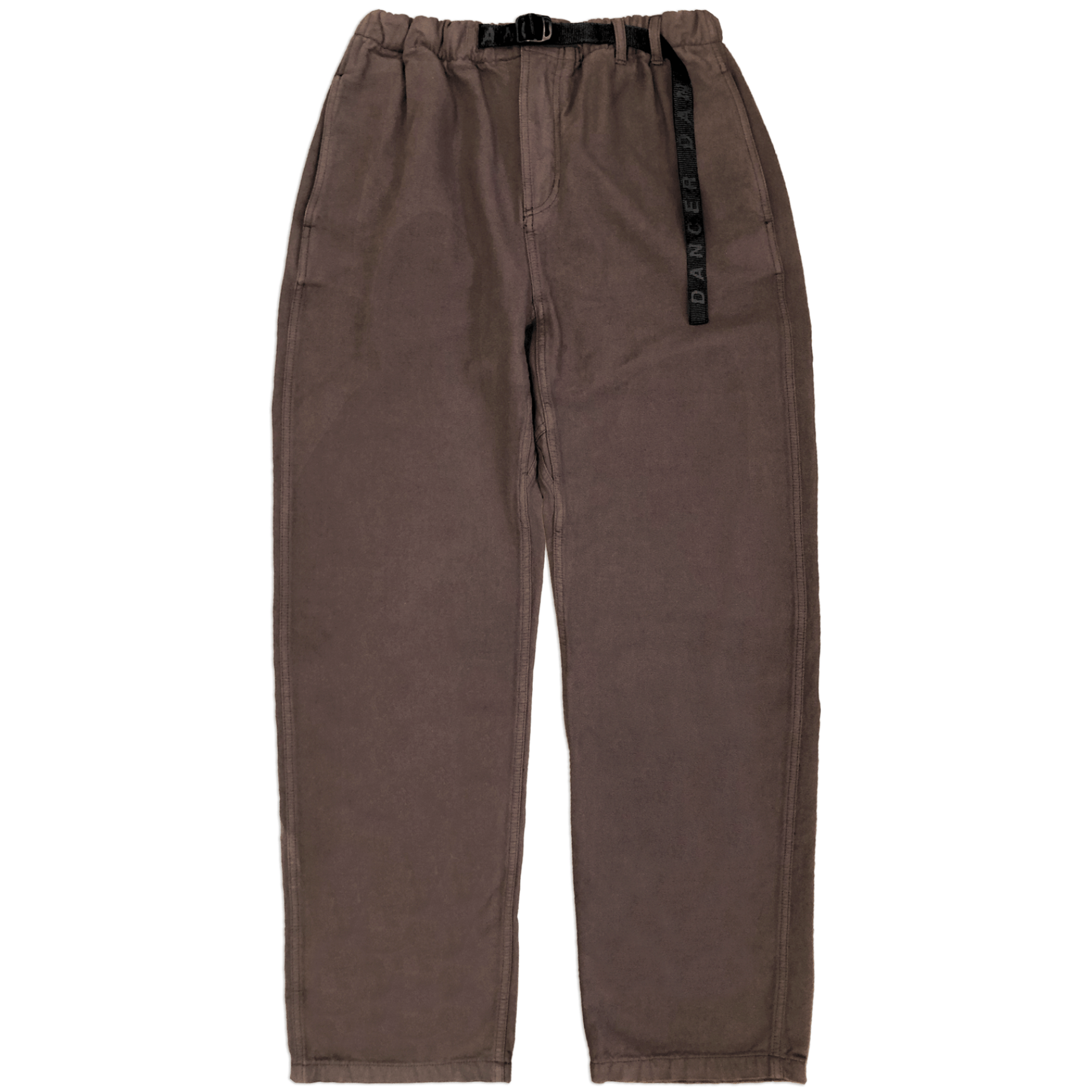 Dancer Oblique Belted Pant Brown