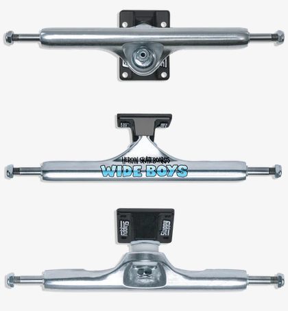 Slappy Trucks Slappy ST1 Hollow Wide Boy Polish/Black 11"