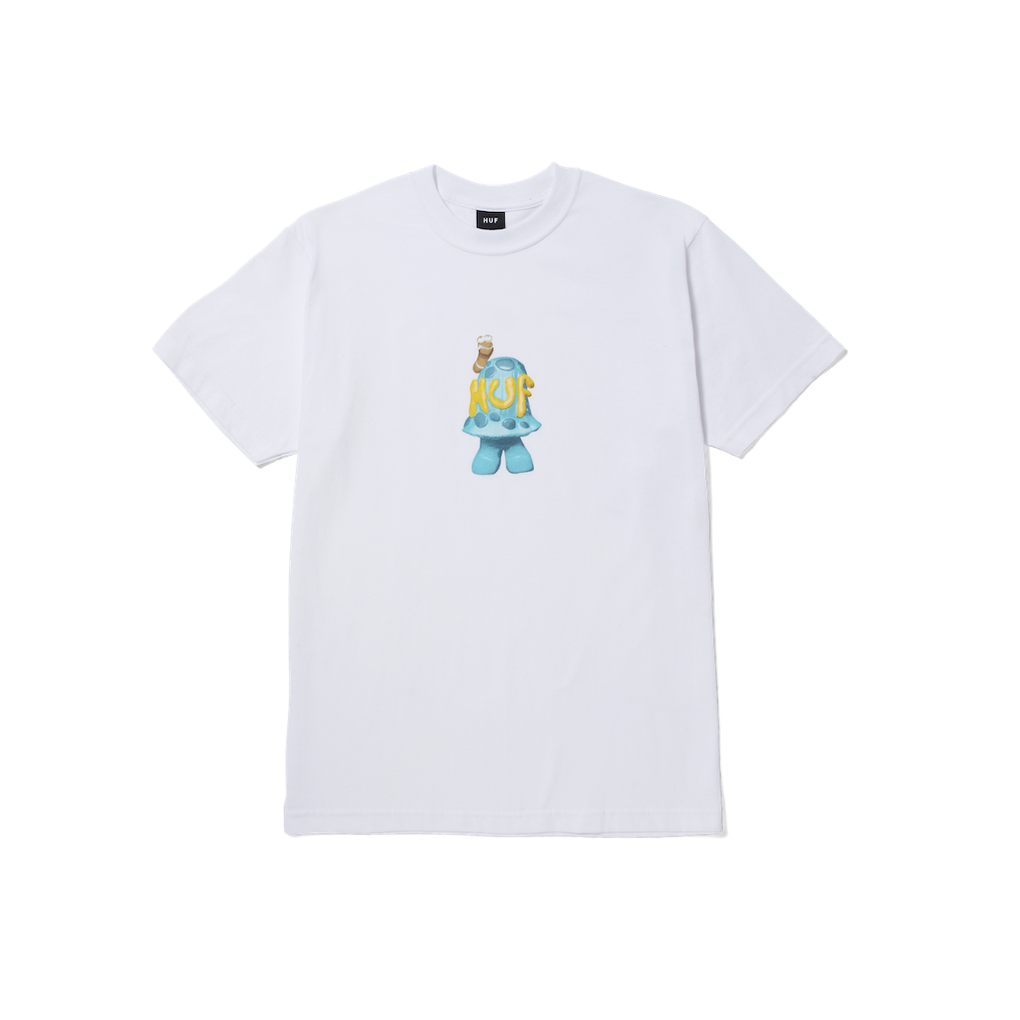 HUF Shroomery White