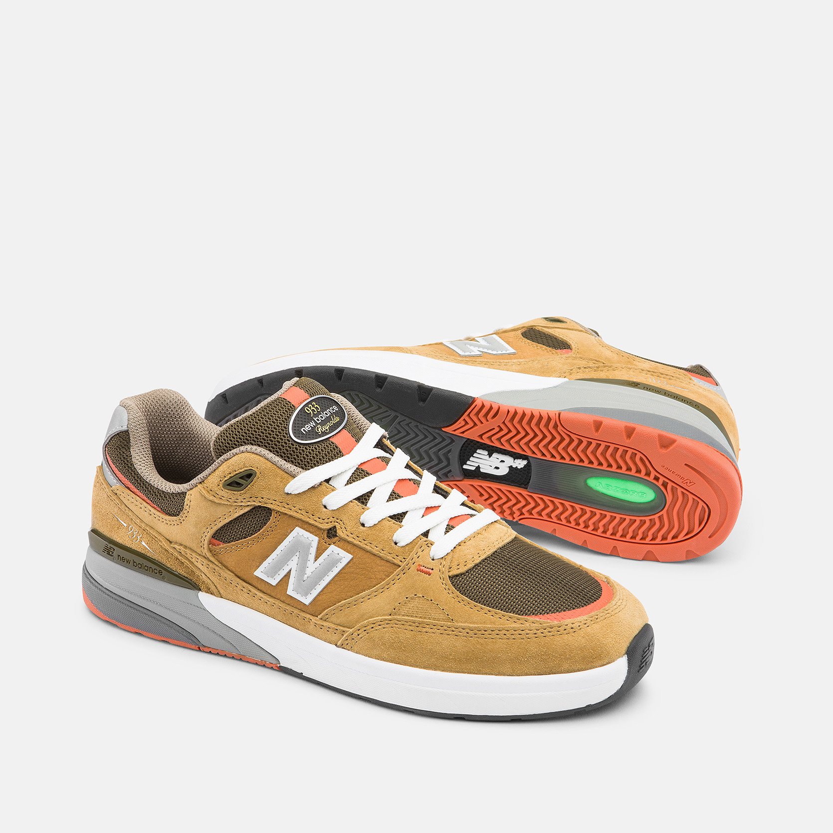 New Balance Numeric 933 Reynolds Brown/Grey